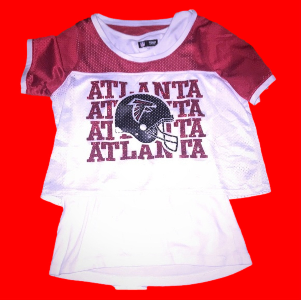 Girl’s Atlanta Falcons crop and tank 16/18